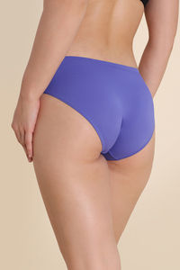 Zivame Twilight Thistle Regular Rise Full Coverage Hipster Panty - Blue Iris — thumbnail 3
